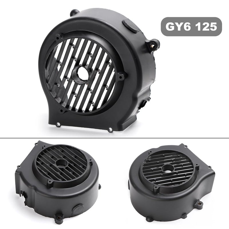 Minho Air Director Cooling Fan Cover in PP Material Replacement for Chinese GY6 125cc 150cc 4-Stroke ATV Go Kart Moped Scooter - Image 4